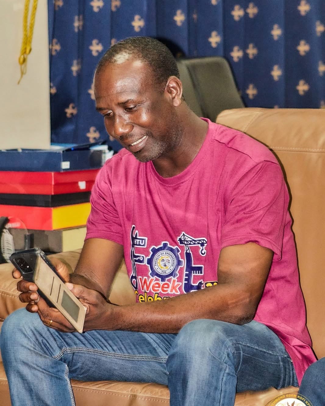 Ho Central MP Hon. Edem Kpotosu meets Ho Technical University leadership