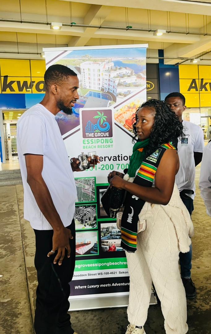 Ataya King serves Multiple Award-winning journalist Lillian Chipeso Ataya (Tea)