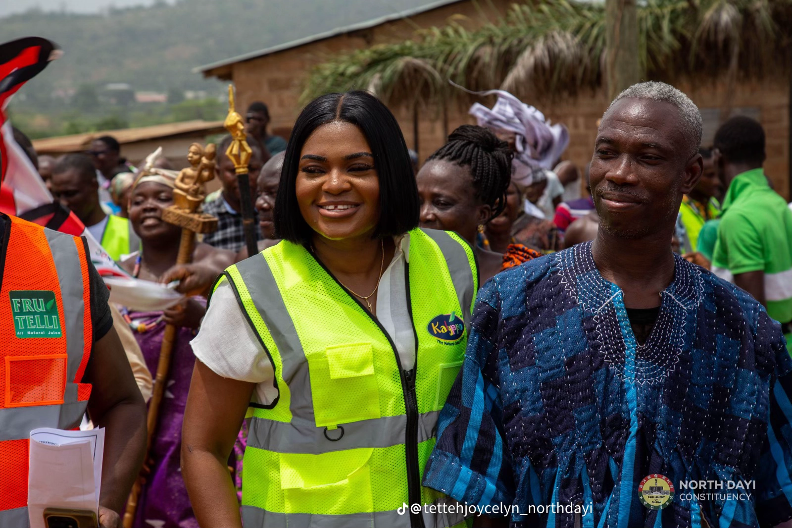 I don’t want to come and thank you with an empty hands - Hon. Joycelyn Tetteh