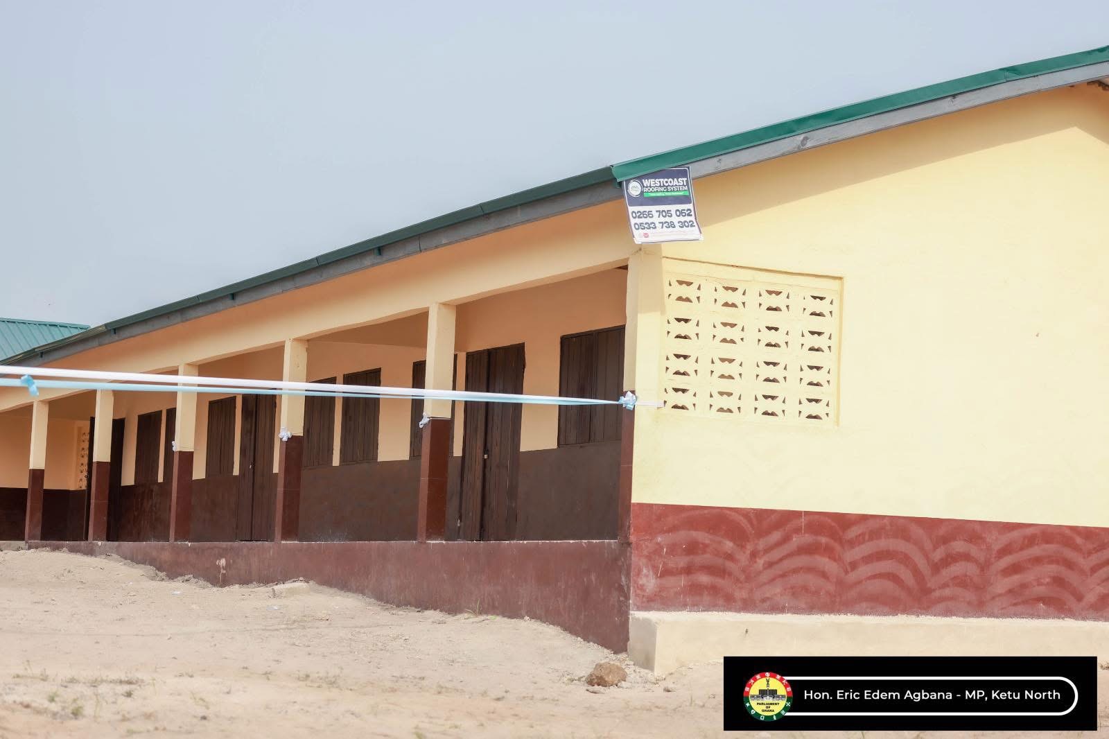 Hon. Edem Agbana announces the construction of 4 different educational infrastructural projects in Ketu North