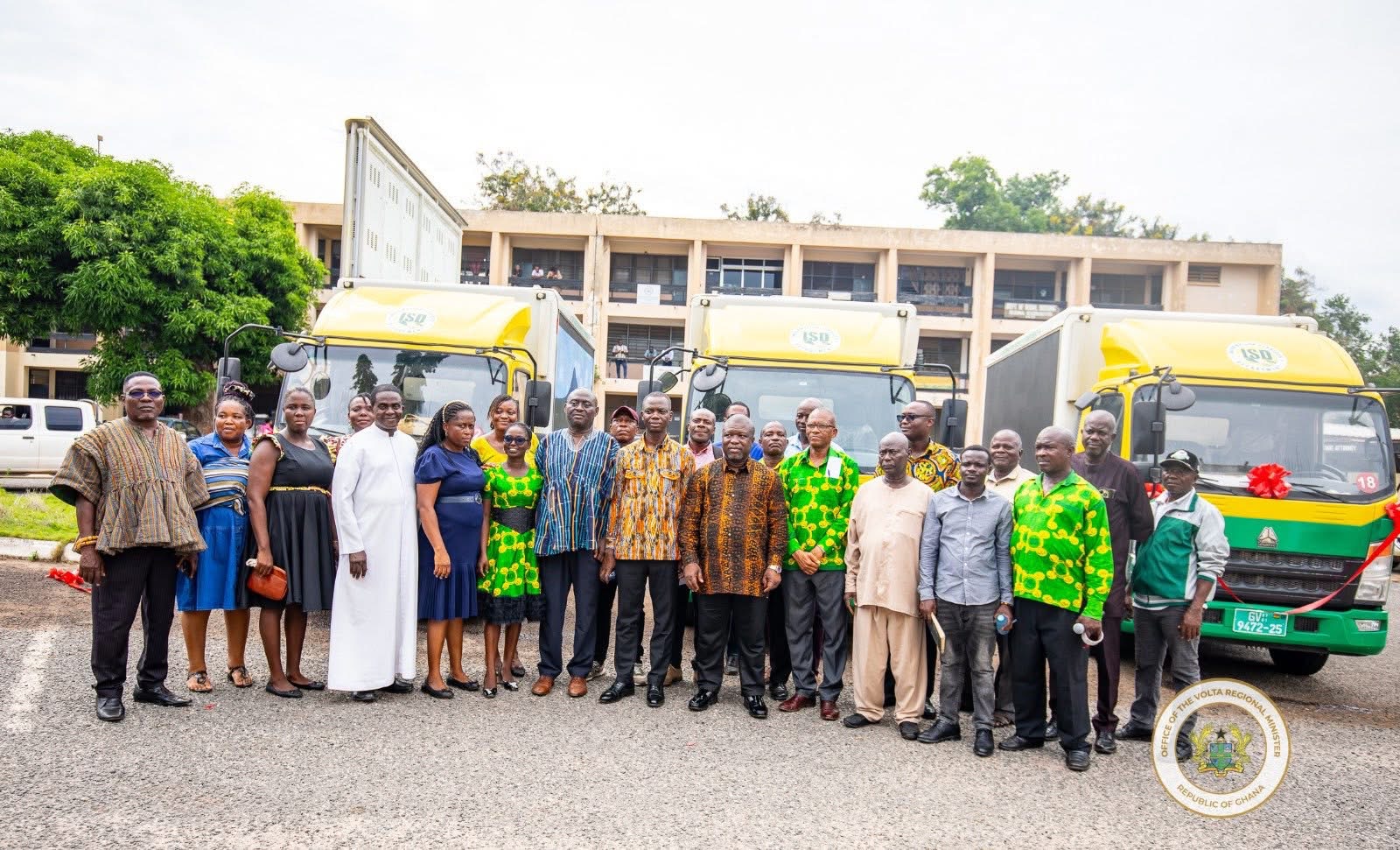 Hon. James Gunu commissions ISD state of the art communication Vans