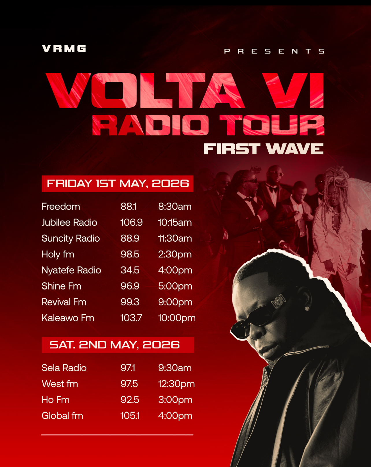 Edem announces first wave of “Volta Vi” media tour in Volta Region