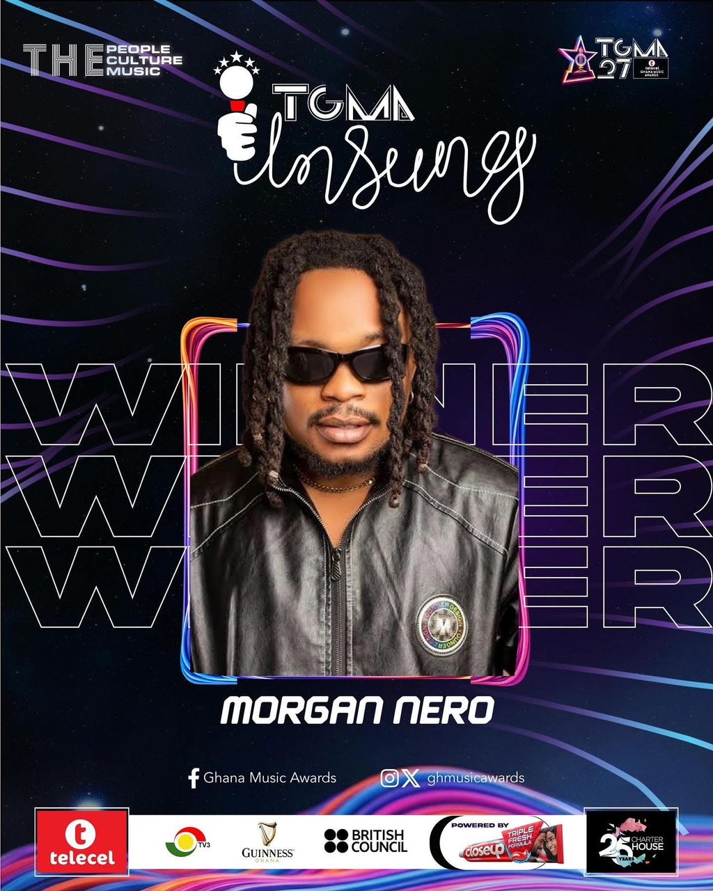 Agbozume Naomi hitmaker Morgan Nero wins TGMA 2026 Unsung of the year