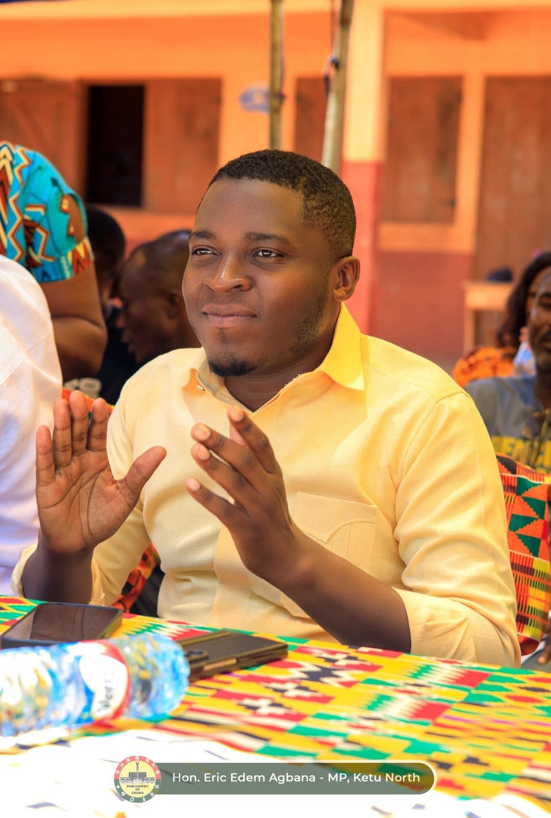 Hon. Edem Agbana partners Pencils of Promise to break ground for a modern 4-unit KG block