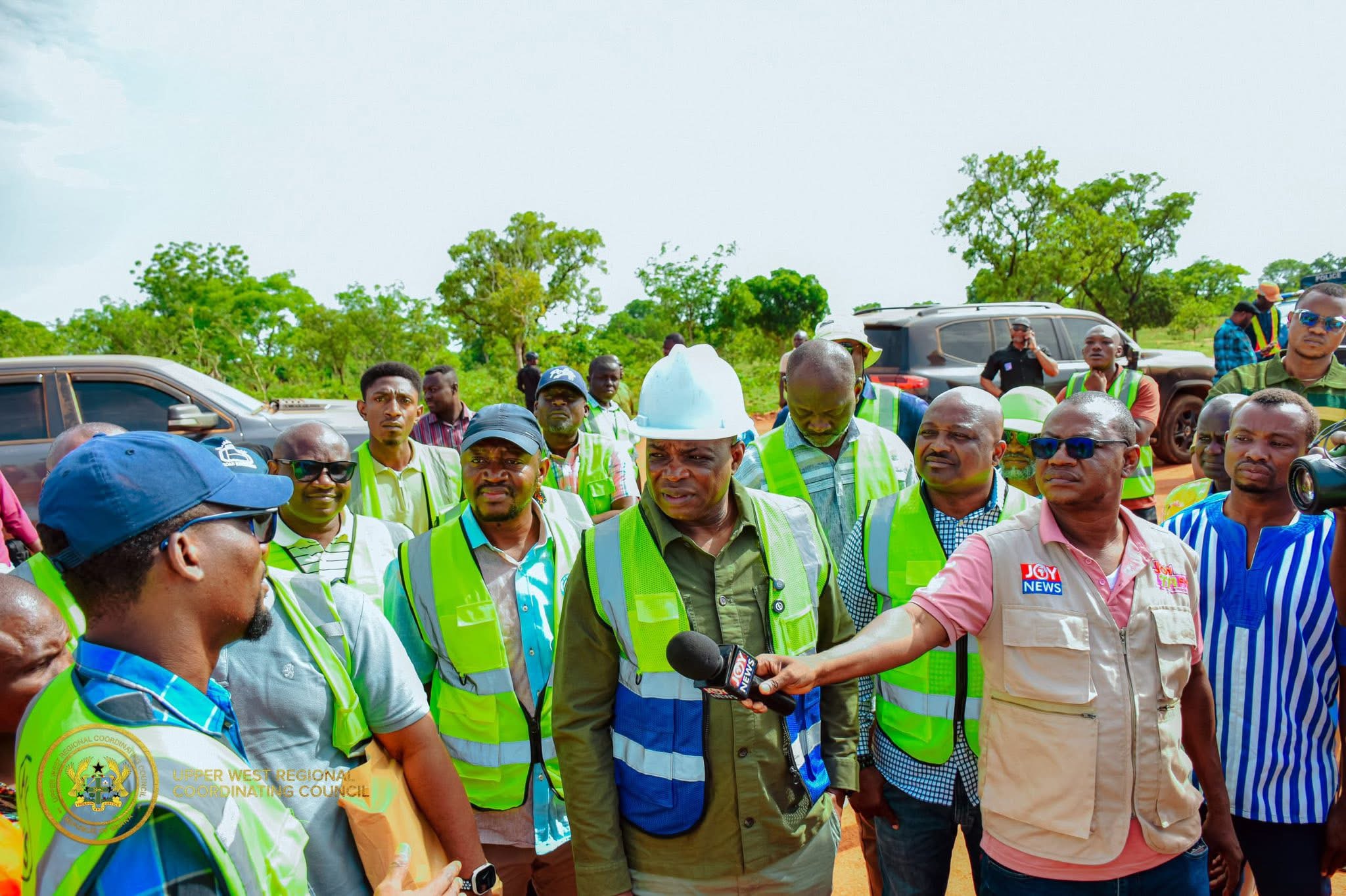 Minister for Roads and Highways Hon. Agbodza issues a two-month ultimatum to Maripoma Enterprise Limited