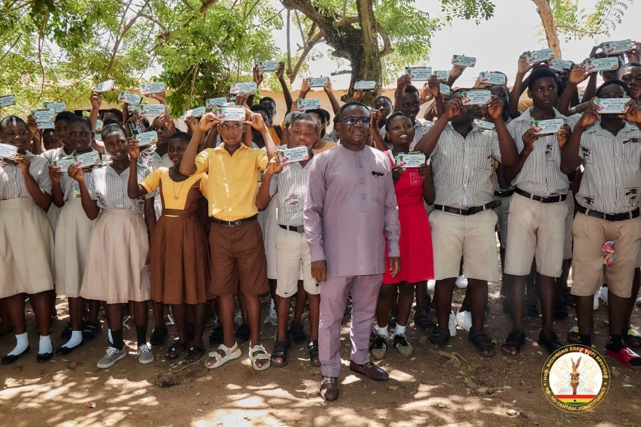 Hon. Kpotosu Boosts BECE Candidates with Maths Sets