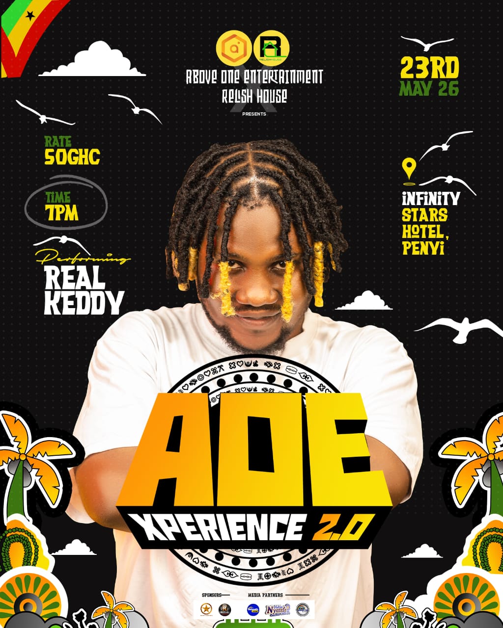 Above One Entertainment (AOE) Xperience 2.0 slated for 23rd May 2026 at Infinity Stars Hotel -Penyi