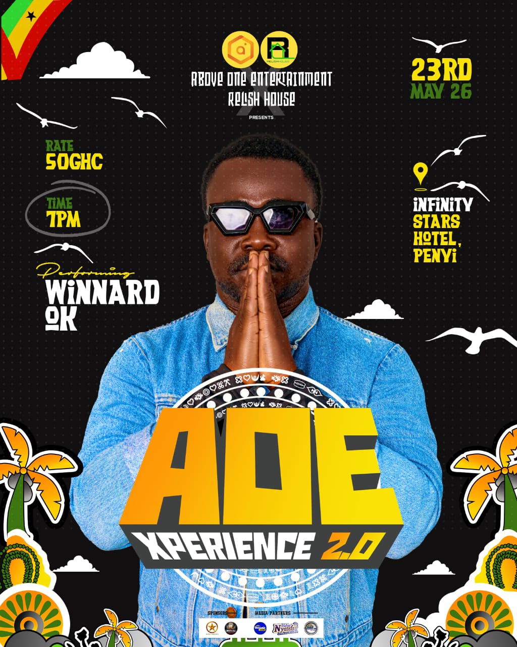 Above One Entertainment (AOE) Xperience 2.0 slated for 23rd May 2026 at Infinity Stars Hotel -Penyi