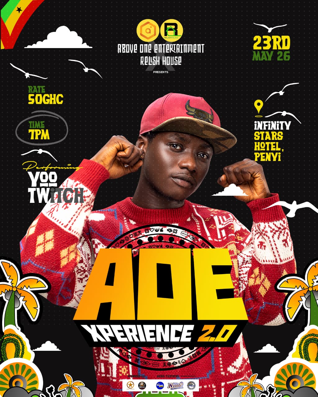 Above One Entertainment (AOE) Xperience 2.0 slated for 23rd May 2026 at Infinity Stars Hotel -Penyi