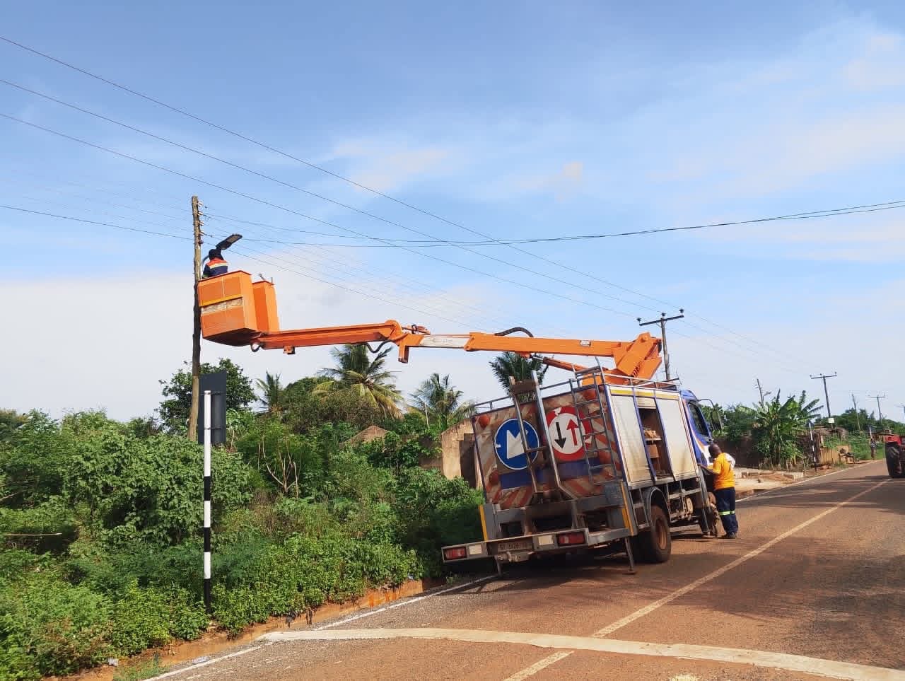 Hon. Edem Agbana’s ‘Light Up Ketu North‘ initiative strengthens night security