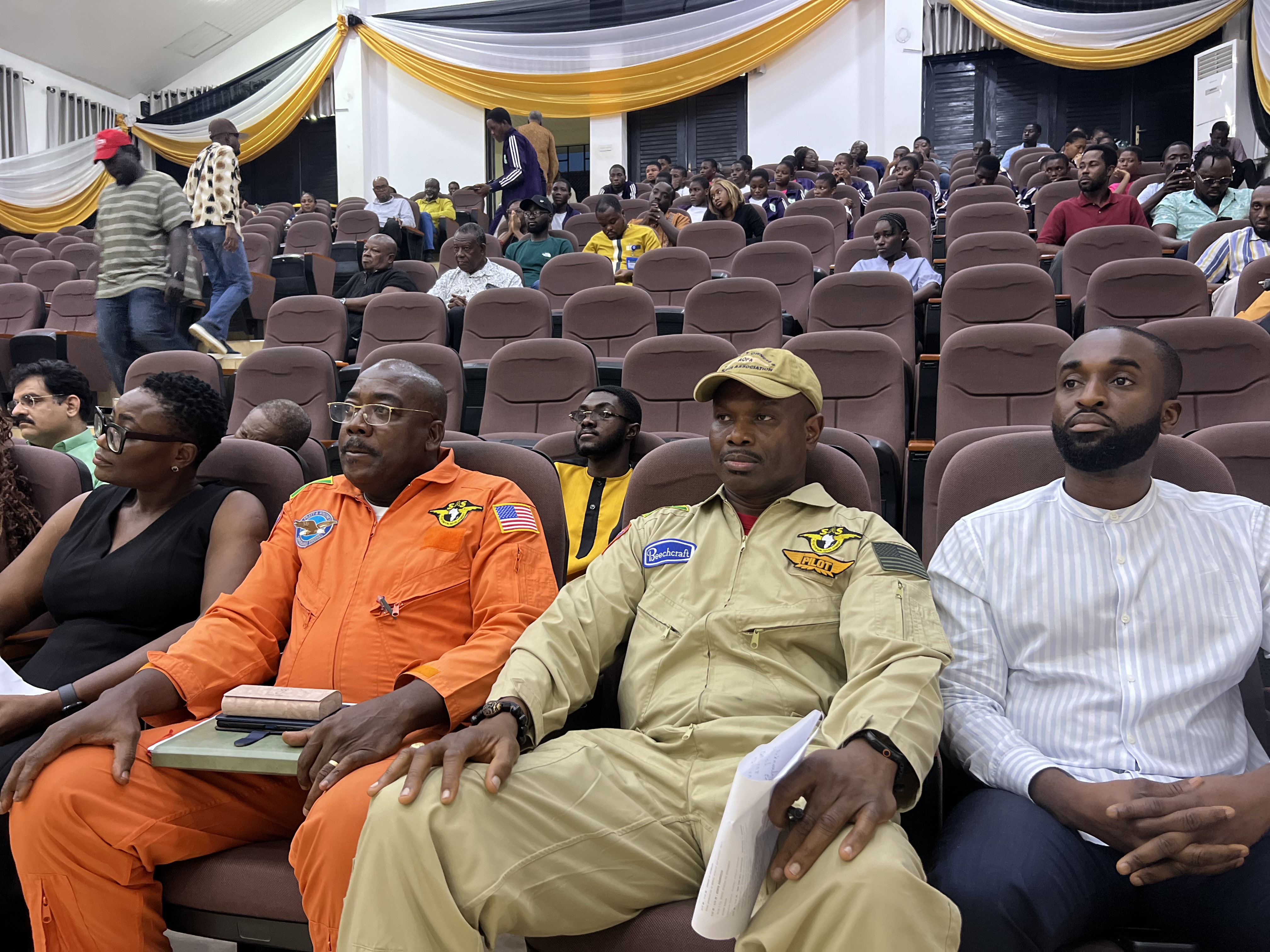United Airlines Pilot, Captain Awisome Dzakuma leads "Arise and Fly" Townhall meeting to boost General Aviation in Ghana