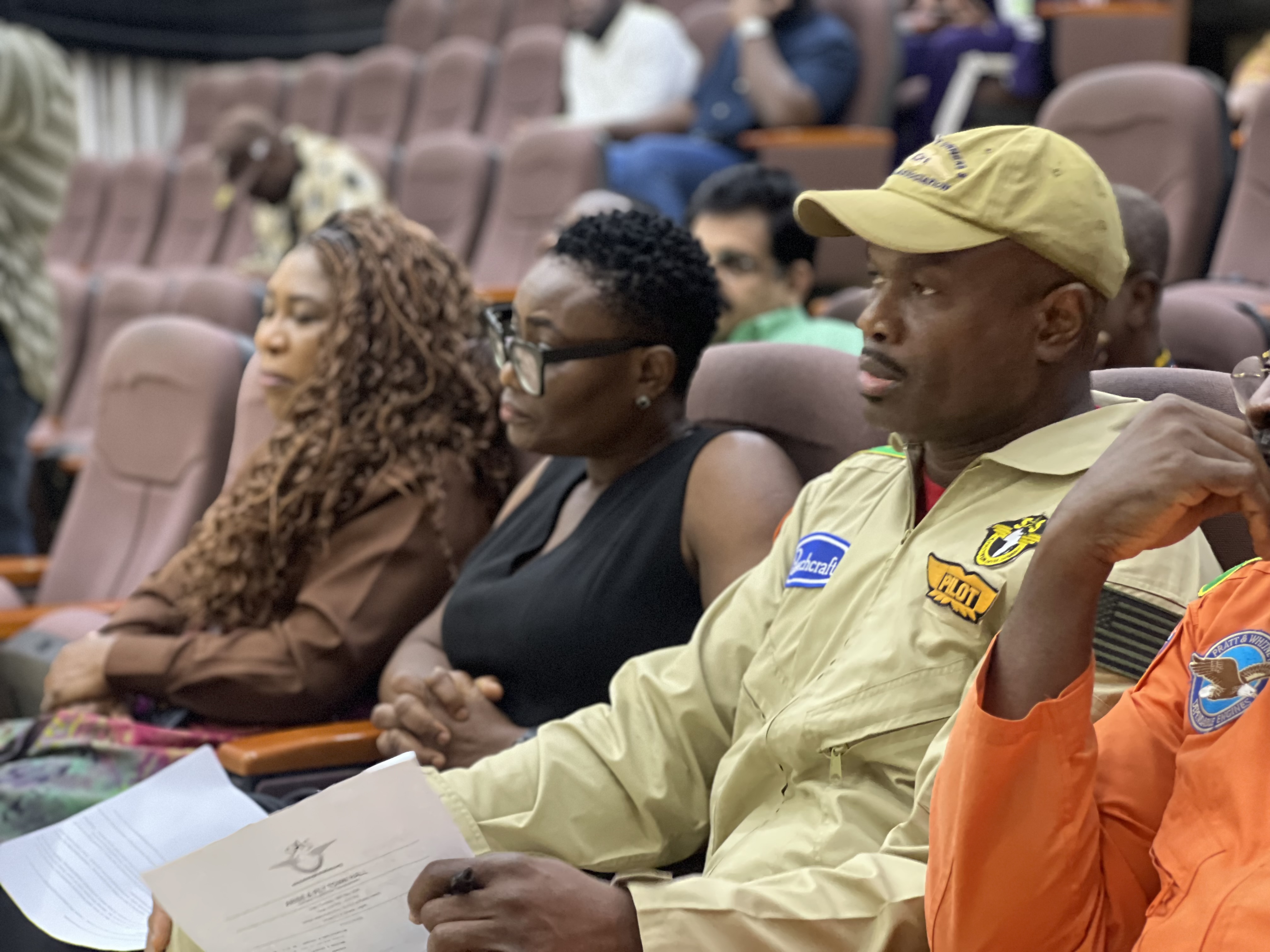 United Airlines Pilot, Captain Awisome Dzakuma leads "Arise and Fly" Townhall meeting to boost General Aviation in Ghana