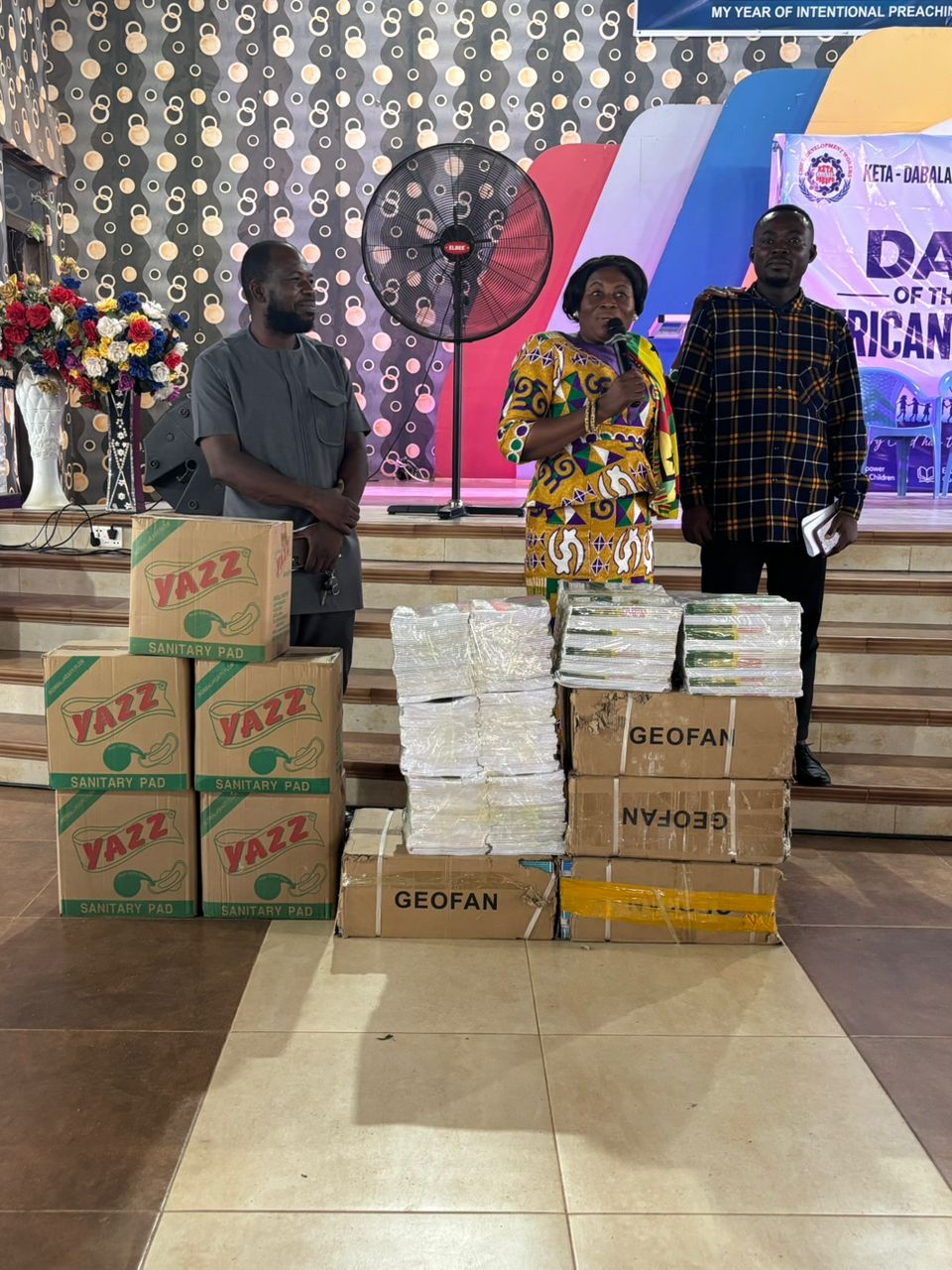 PICTURES: South Tongu DCE Offers Heartwarming Support on African Child Celebration 2026