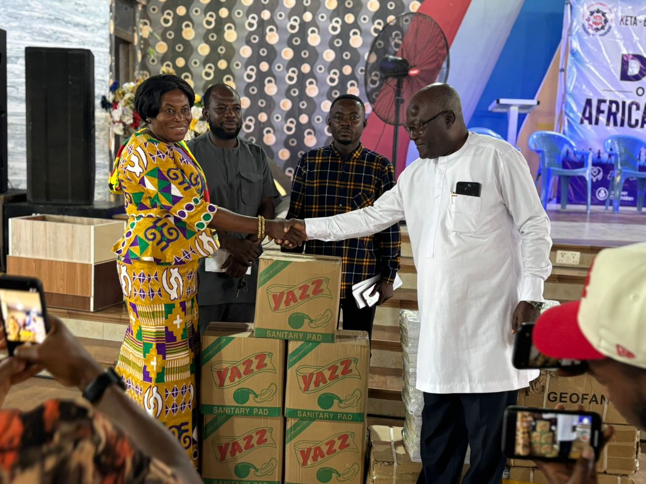 PICTURES: South Tongu DCE Offers Heartwarming Support on African Child Celebration 2026