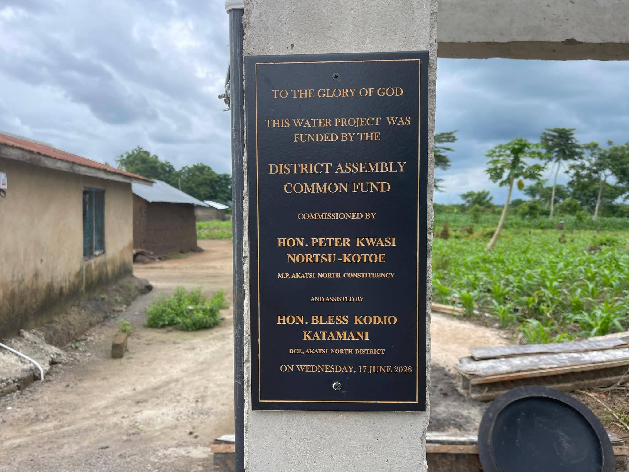 Akatsi North Ends Years of Water Scarcity with Commissioning of 13 Mechanised Boreholes