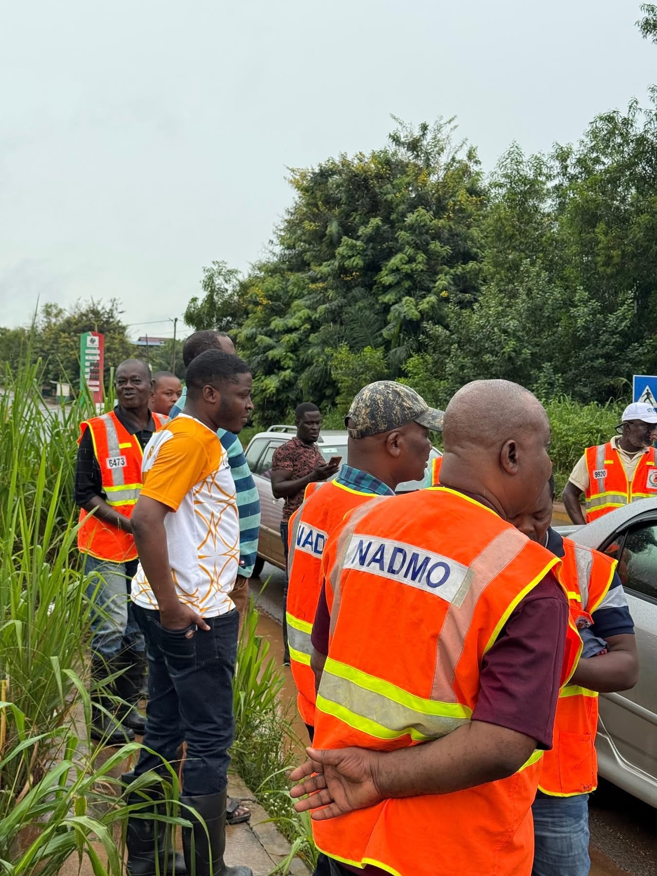 PHOTOS: Ketu North MP Hon. Edem Agbana donates relief items to flood victims