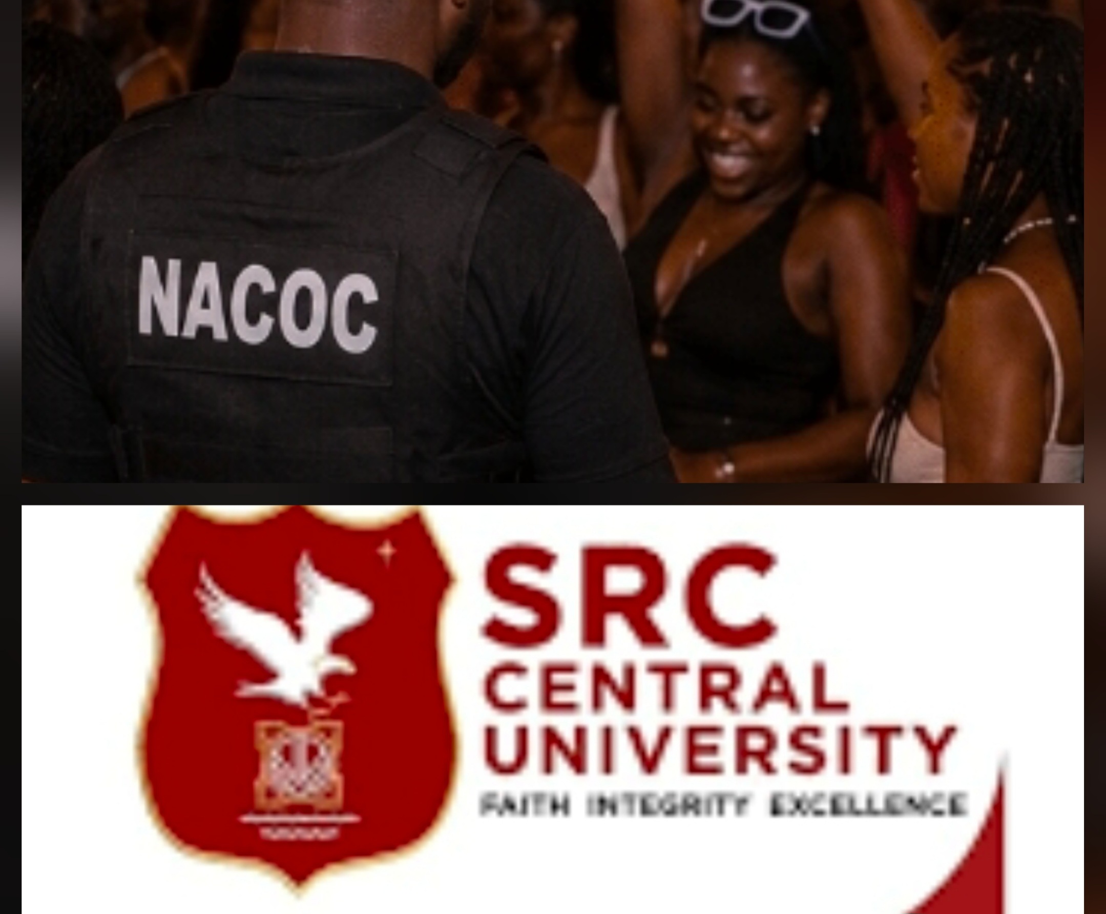 Central University Suspends SRC Week Activities After NACOC Cannabis Probe