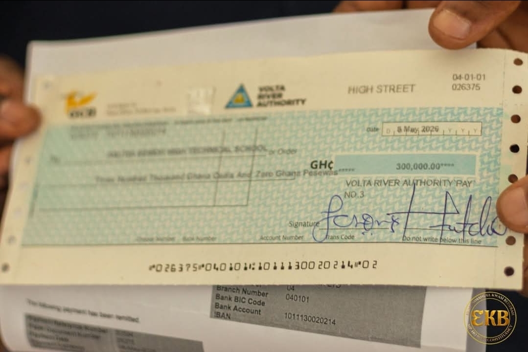 Ho West MP Emmanuel Kwasi Bedzrah Donates GH¢300,000 to Abutia SHTS for Infrastructure Development