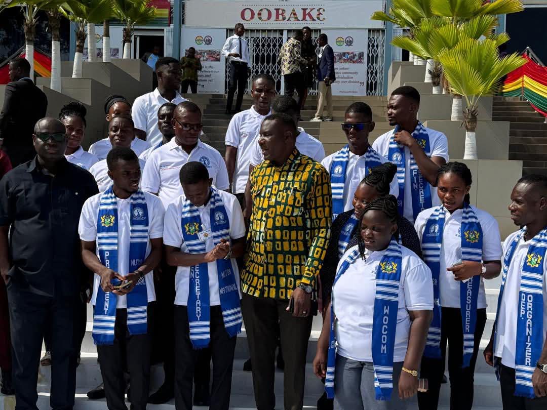 SOUTH TONGU: Hon Maxwell Kwame Lukutor Welcomes NUTSA Students to Parliament, Donates GHC 16,000 to Boost Educational Initiatives