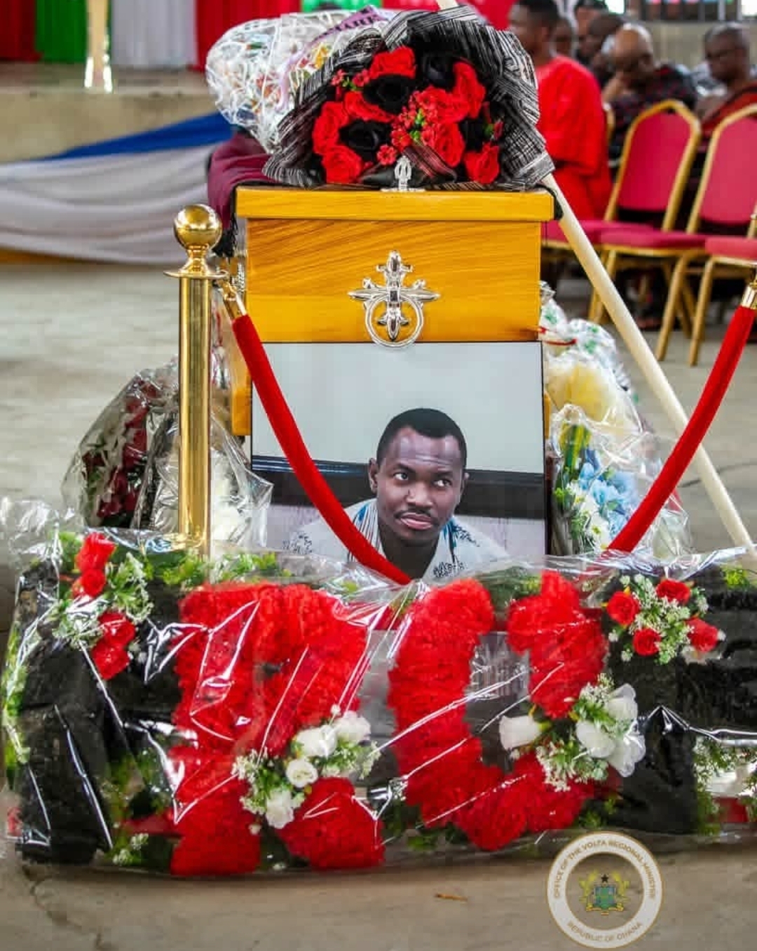 Volta Regional Minister Hon. James Gunu Consoles Bereaved Families in Agortime-Ziope District