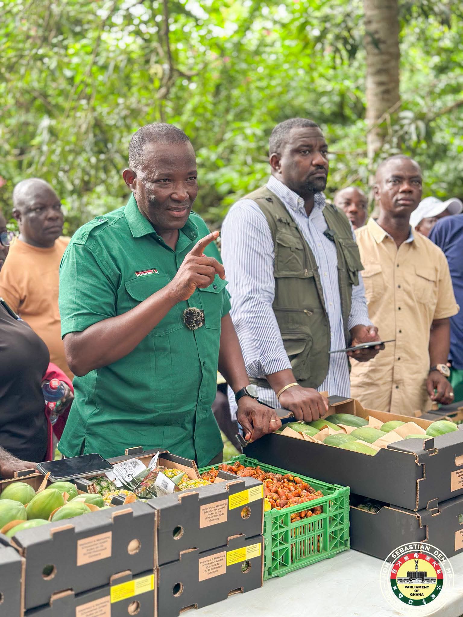 Hon. Sebastian Deh Commends Kpando Constituency for Strong Support During MoFA Working Visit