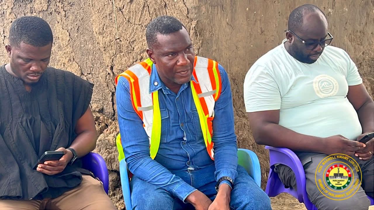 Hon. Maxwell Kwame Lukutor Sympathizes with Flood Victims in South Tongu