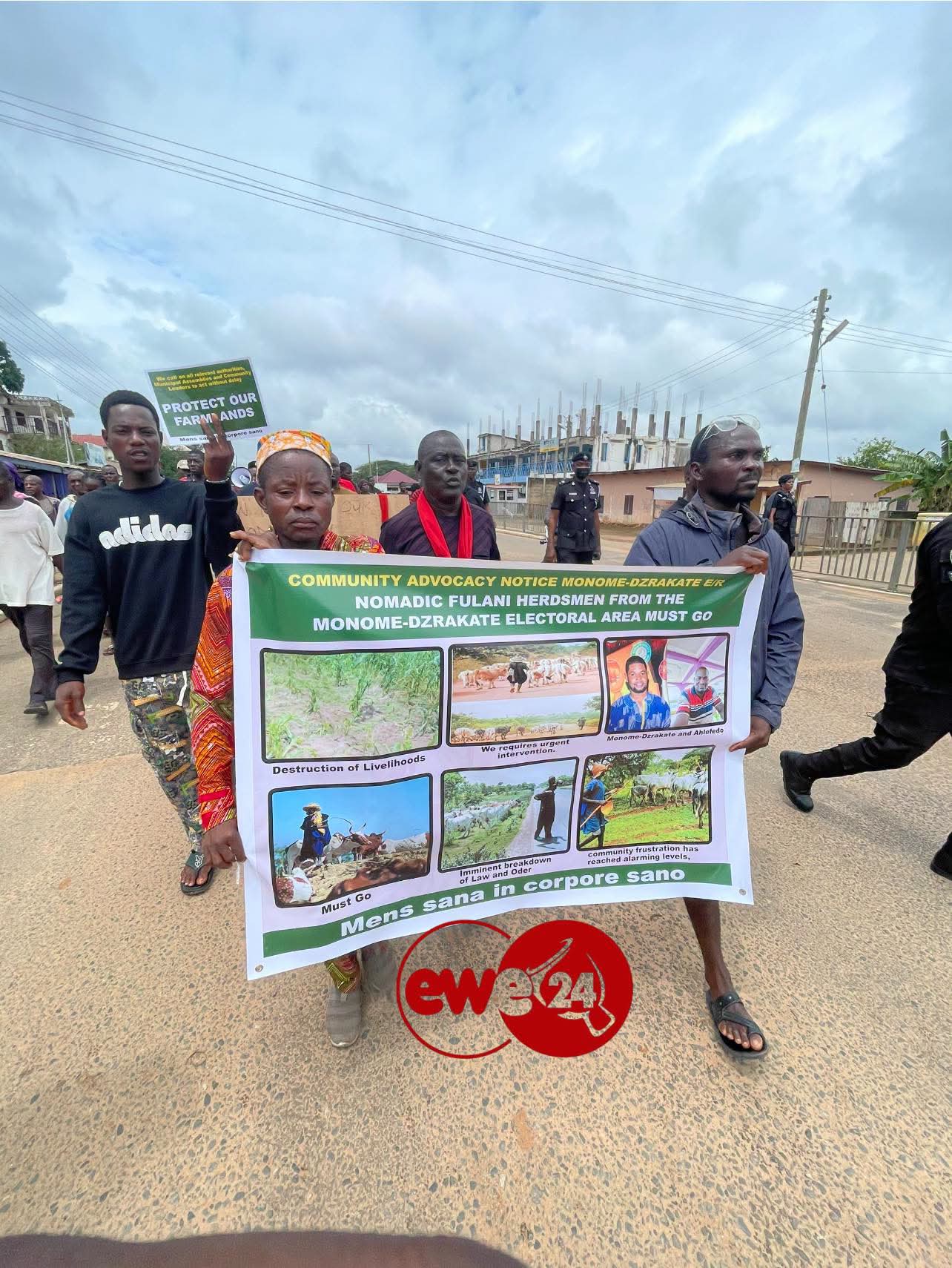 Residents of Akatsi Monome-Drakate Demand Legal Removal of Fulani Herdsmen