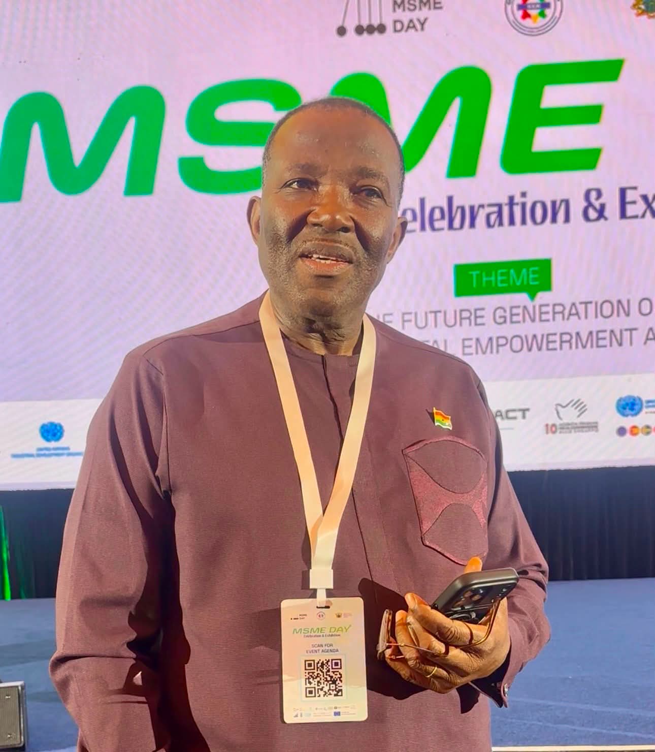 Hon Sebastian Deh Highlights MSMEs as Ghana’s Economic Backbone Amidst Accra Floods