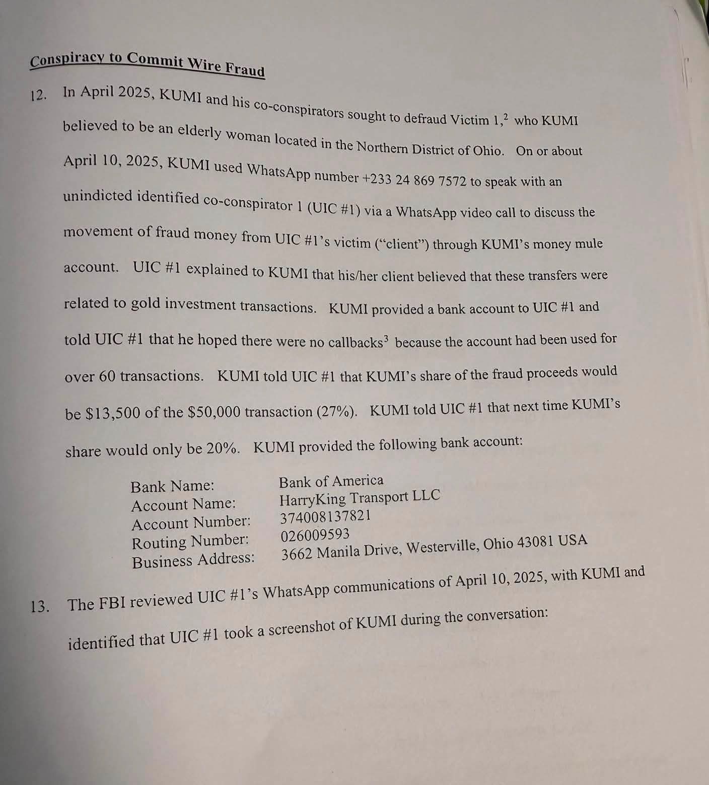 Abu Trica Re-Arrested by FBI and Interpol in 8 million romance scam that allegedly targeted victims internationally