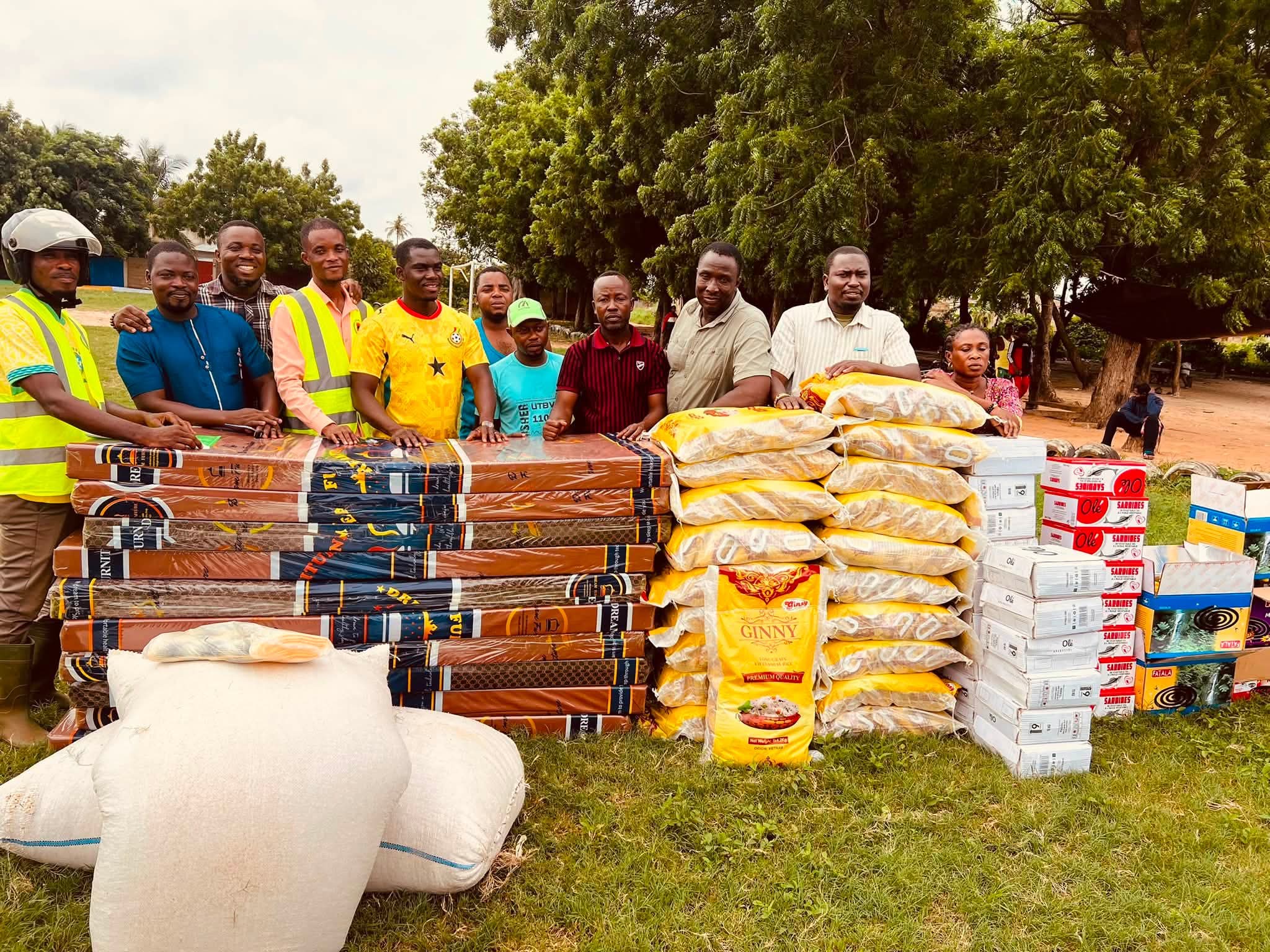 Torgbui Tenuvi II Delivers Urgent Relief to Flood Victims in Ketu South