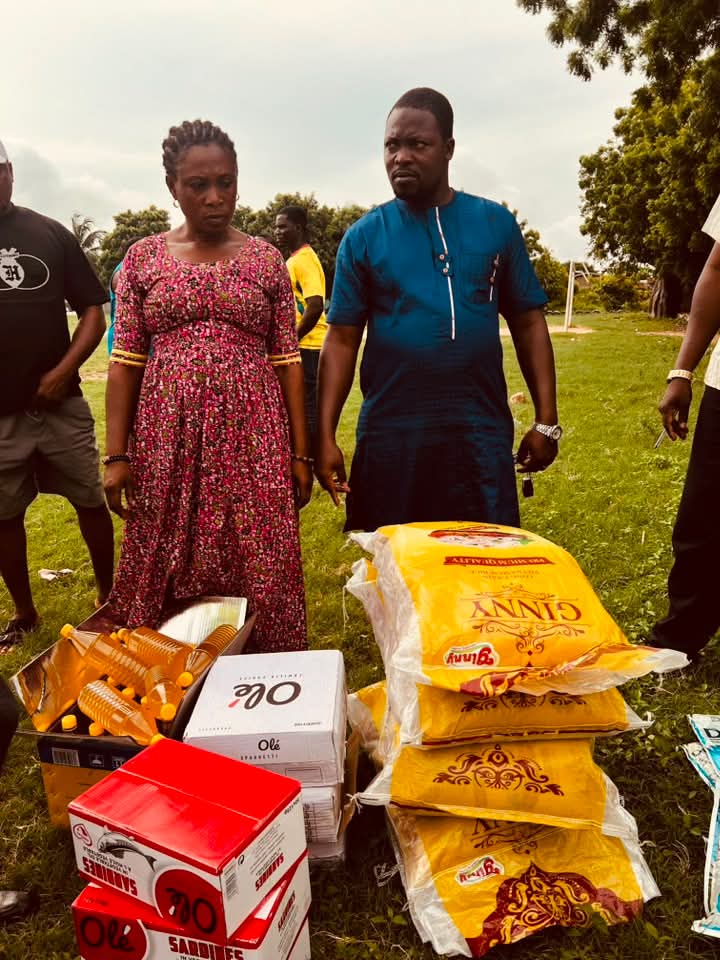 Torgbui Tenuvi II Delivers Urgent Relief to Flood Victims in Ketu South