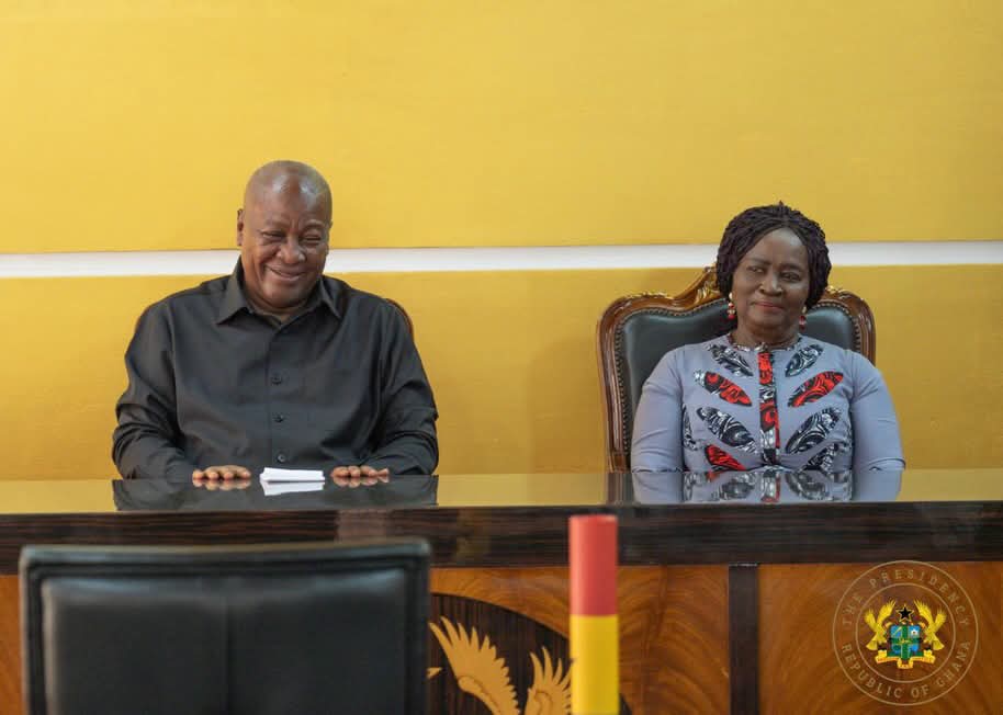 John Dramani Mahama Swears Ghana’s First Female Auditor General into Office