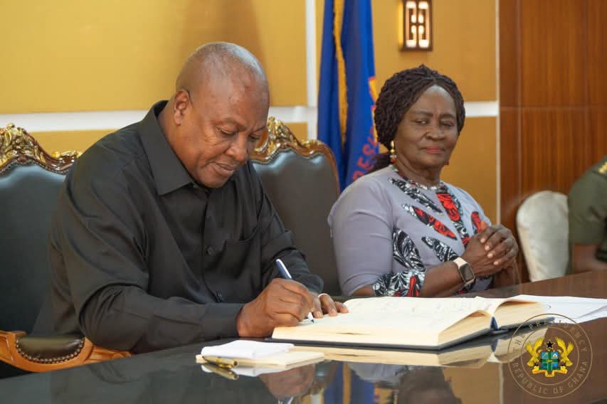 John Dramani Mahama Swears Ghana’s First Female Auditor General into Office
