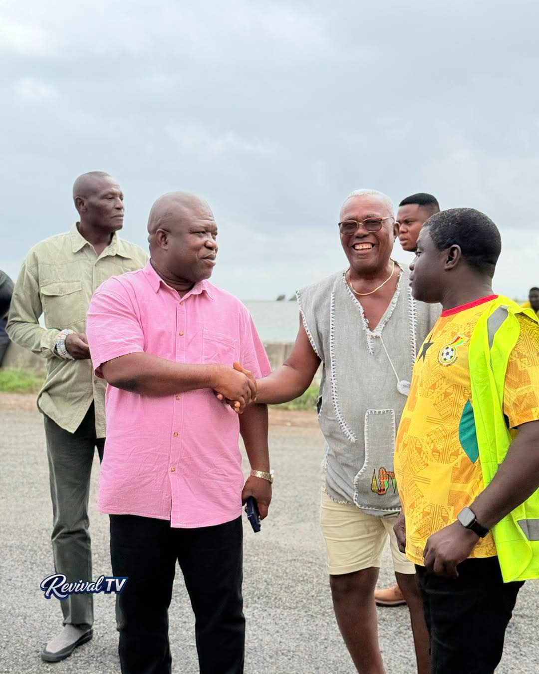 Volta Regional Minister Inspects Kedzi-Azizadzi Floodgate Opening