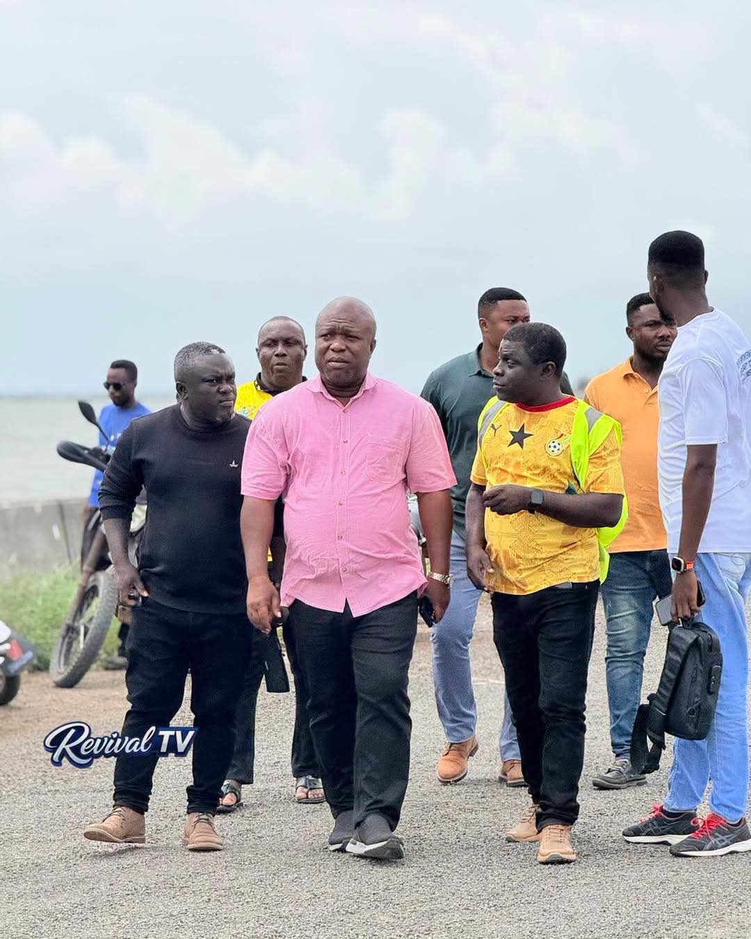 Volta Regional Minister Inspects Kedzi-Azizadzi Floodgate Opening
