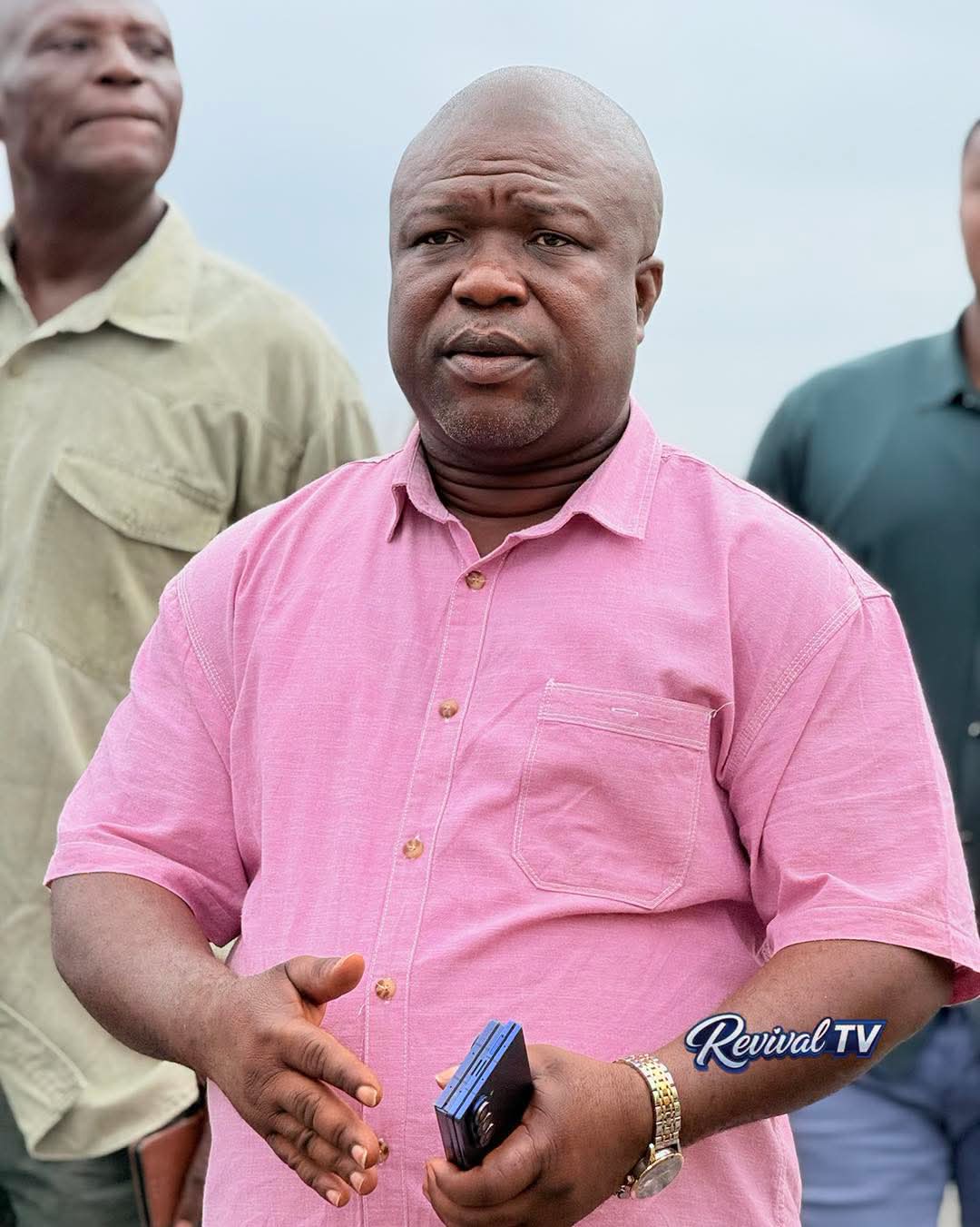 Volta Regional Minister Inspects Kedzi-Azizadzi Floodgate Opening