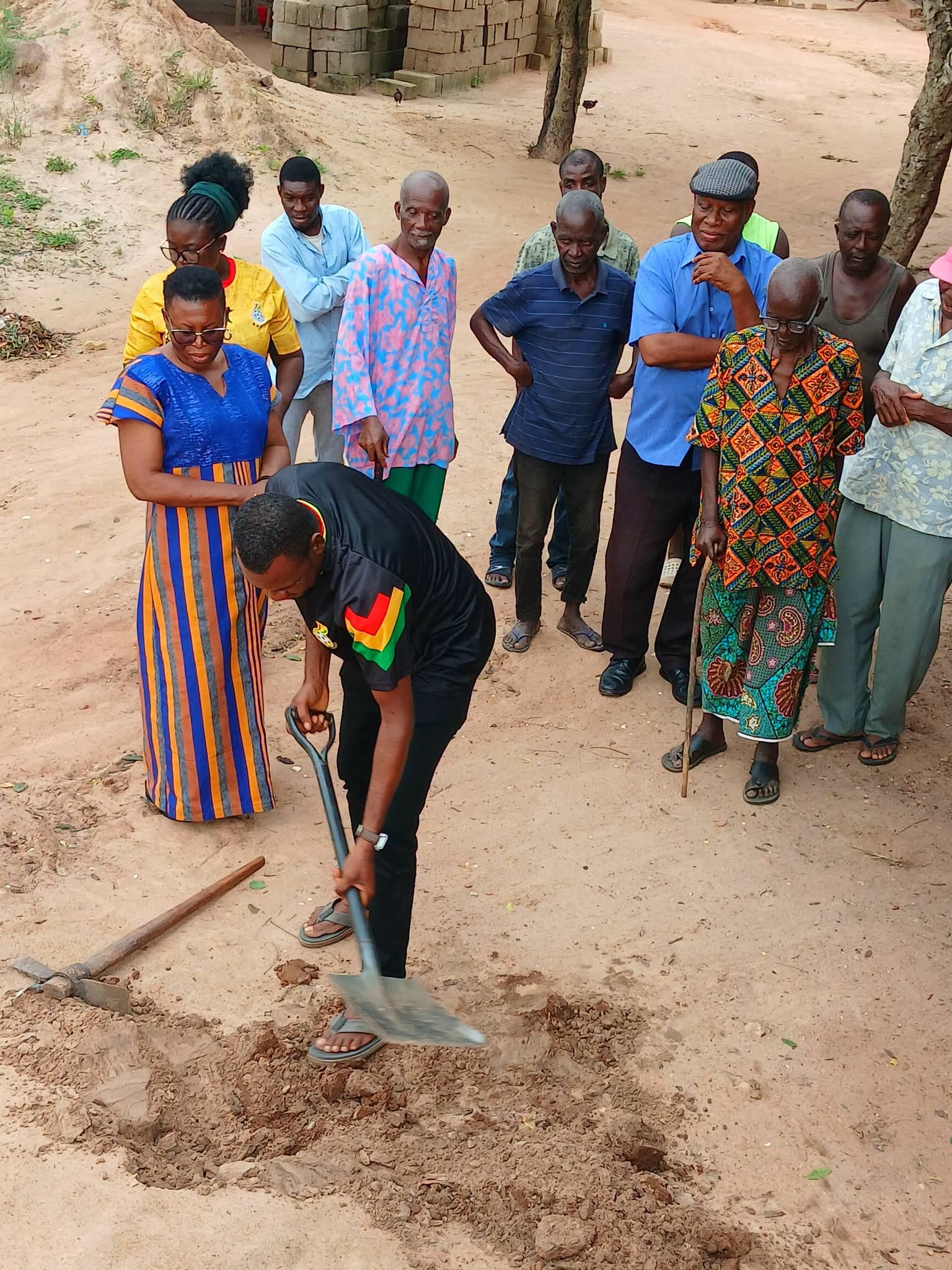 Toklokpo Community Centre Construction Officially Begins