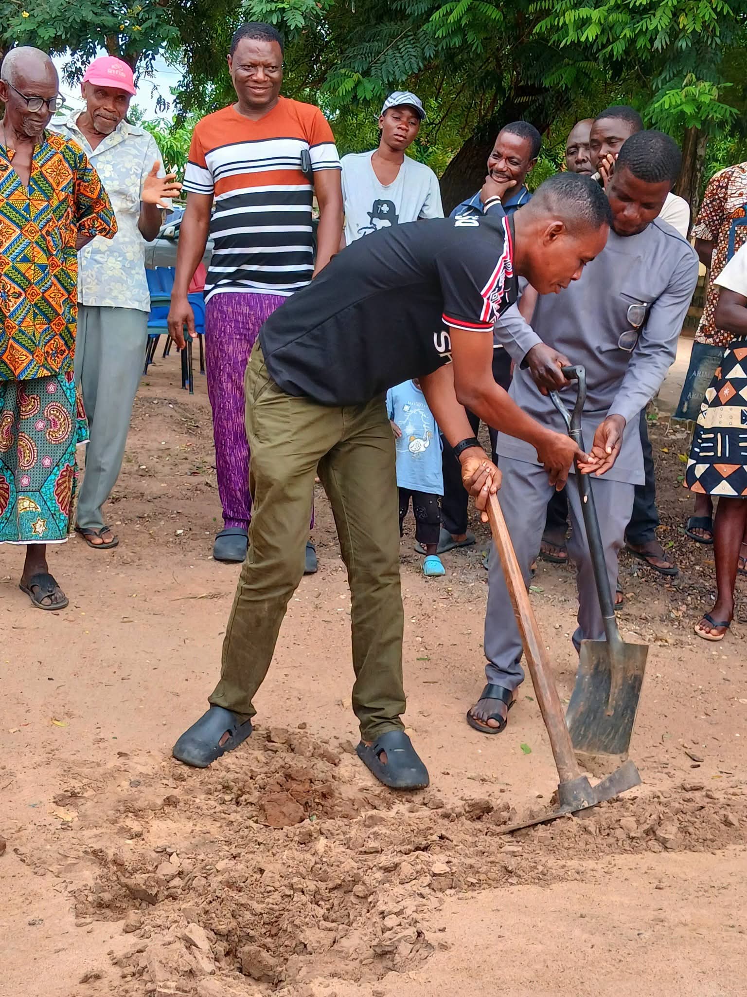 Toklokpo Community Centre Construction Officially Begins
