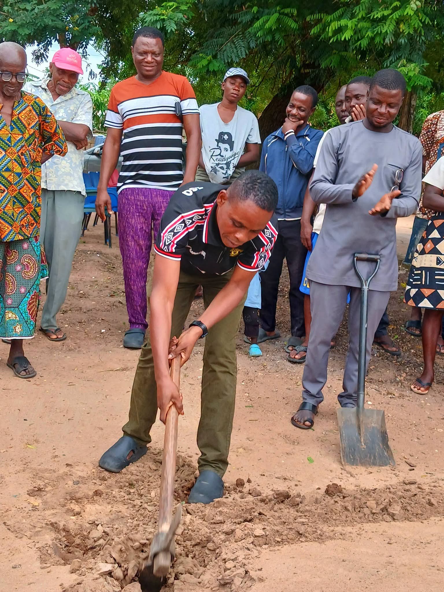Toklokpo Community Centre Construction Officially Begins