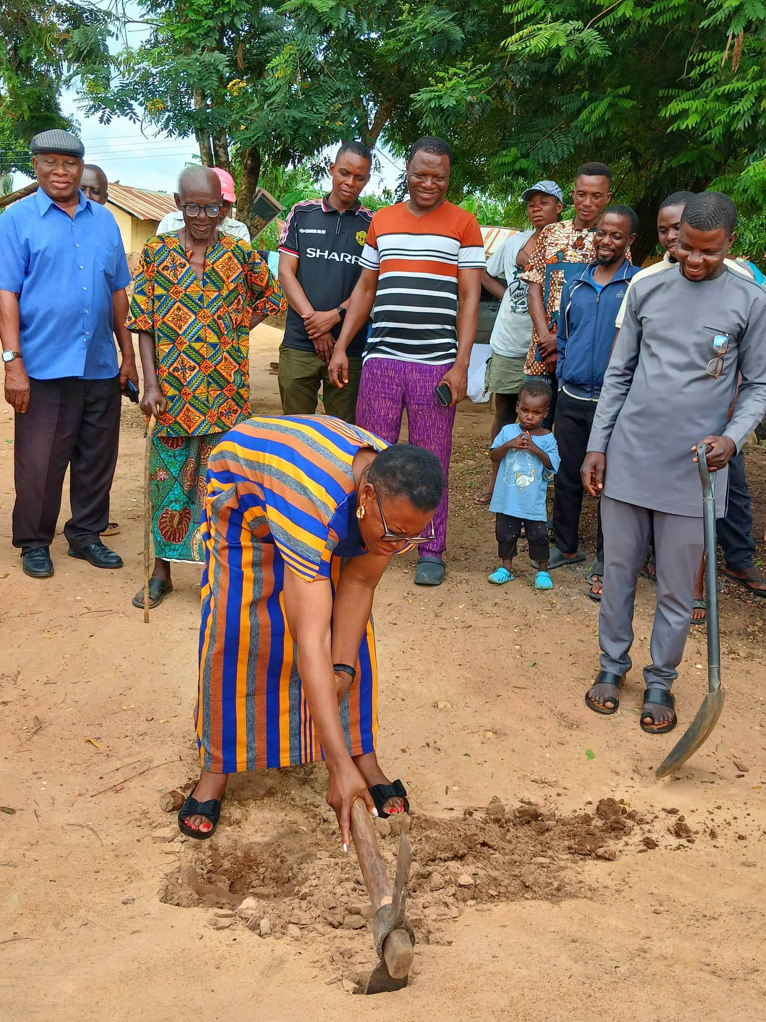 Toklokpo Community Centre Construction Officially Begins