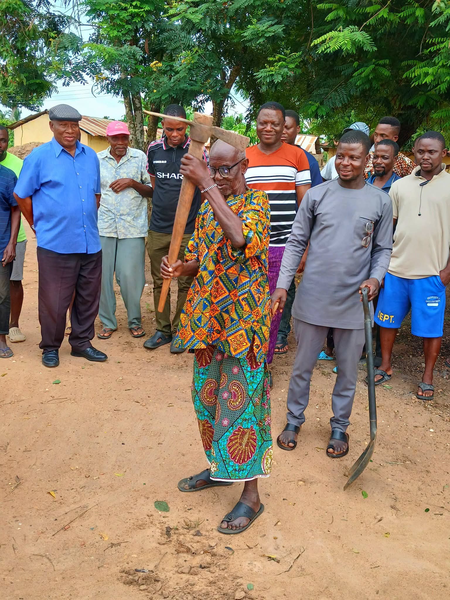 Toklokpo Community Centre Construction Officially Begins