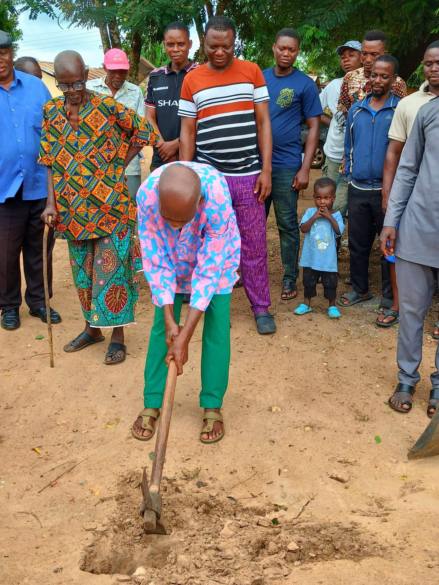 Toklokpo Community Centre Construction Officially Begins