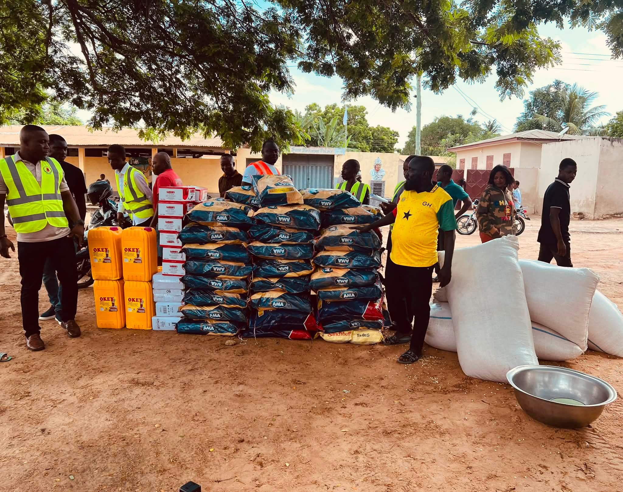 Torgbui Tenuvi II Extends Flood Relief to 275 Residents in Agbozume