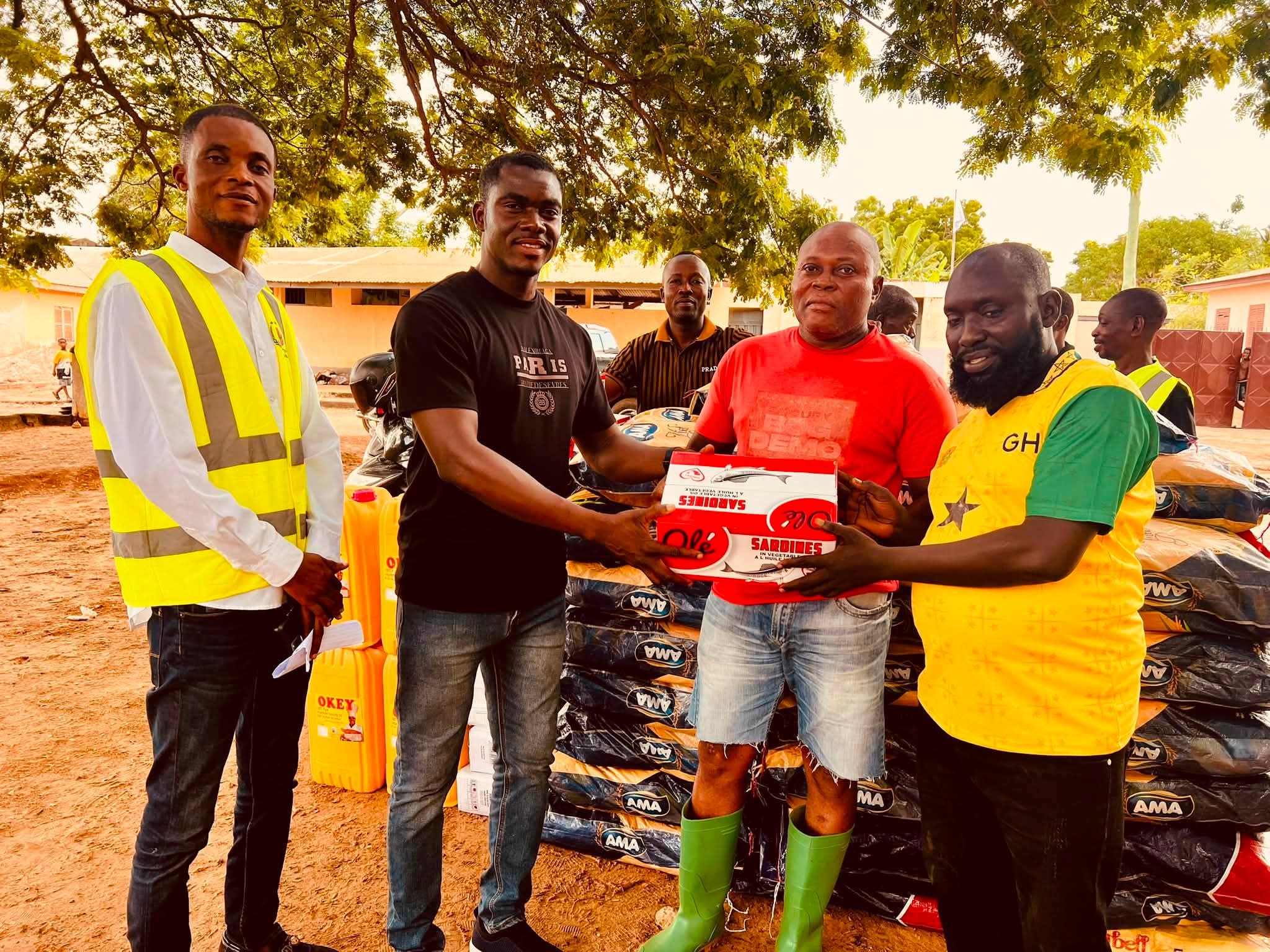 Torgbui Tenuvi II Extends Flood Relief to 275 Residents in Agbozume