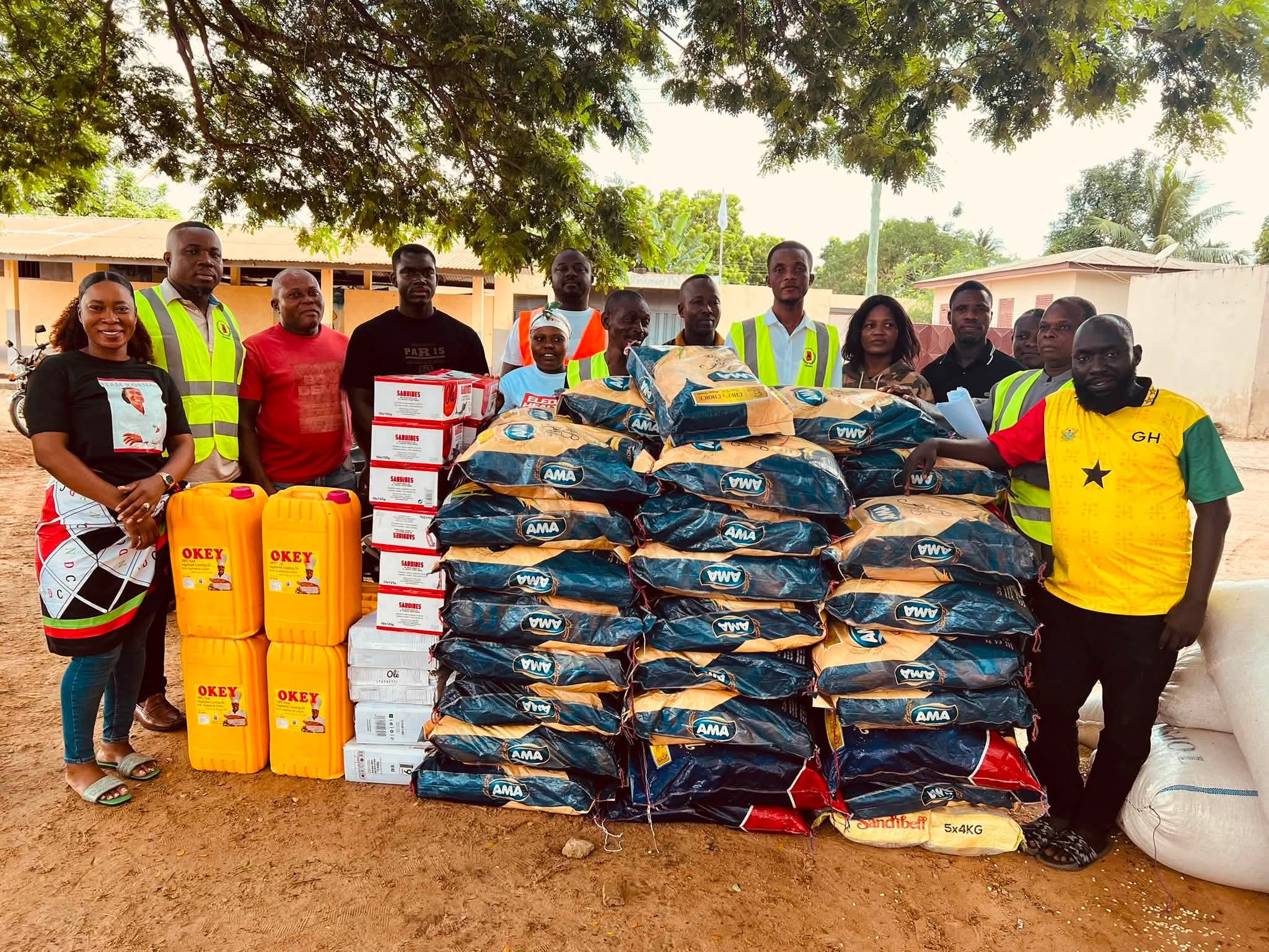 Torgbui Tenuvi II Extends Flood Relief to 275 Residents in Agbozume