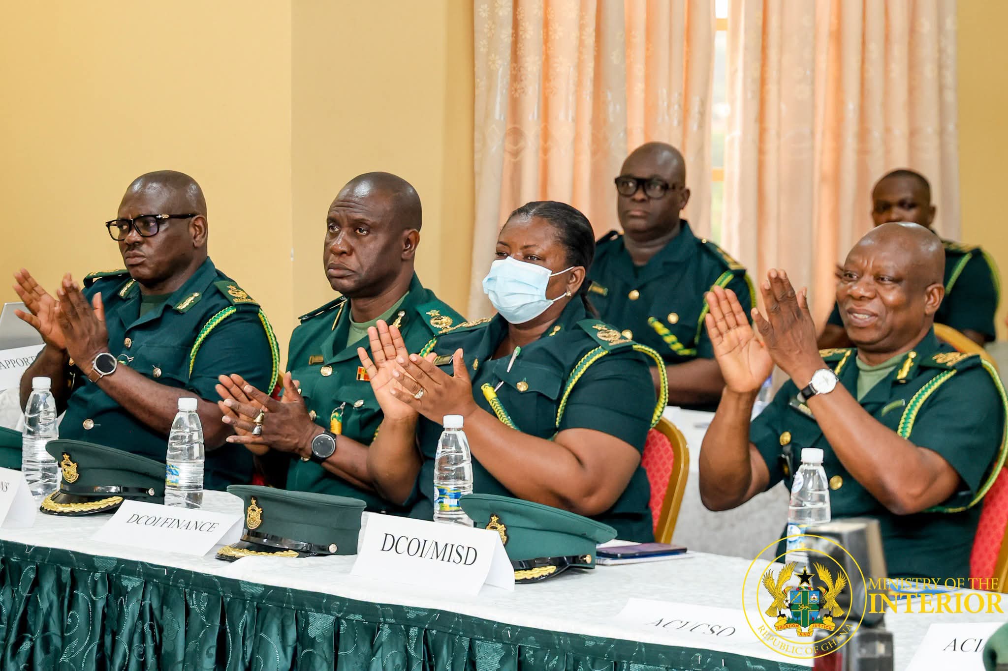 Interior Minister Urges Stronger Command Synergy in Ghana Immigration Service
