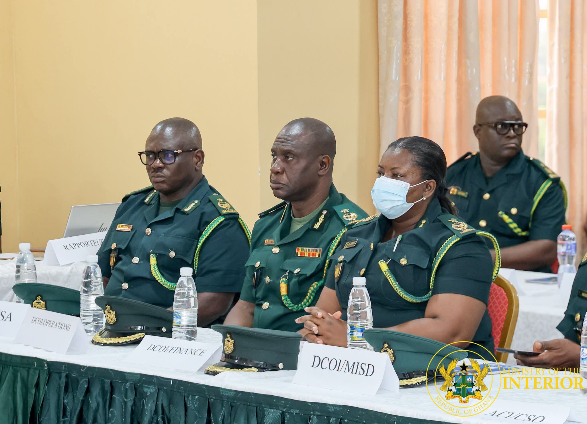 Interior Minister Urges Stronger Command Synergy in Ghana Immigration Service