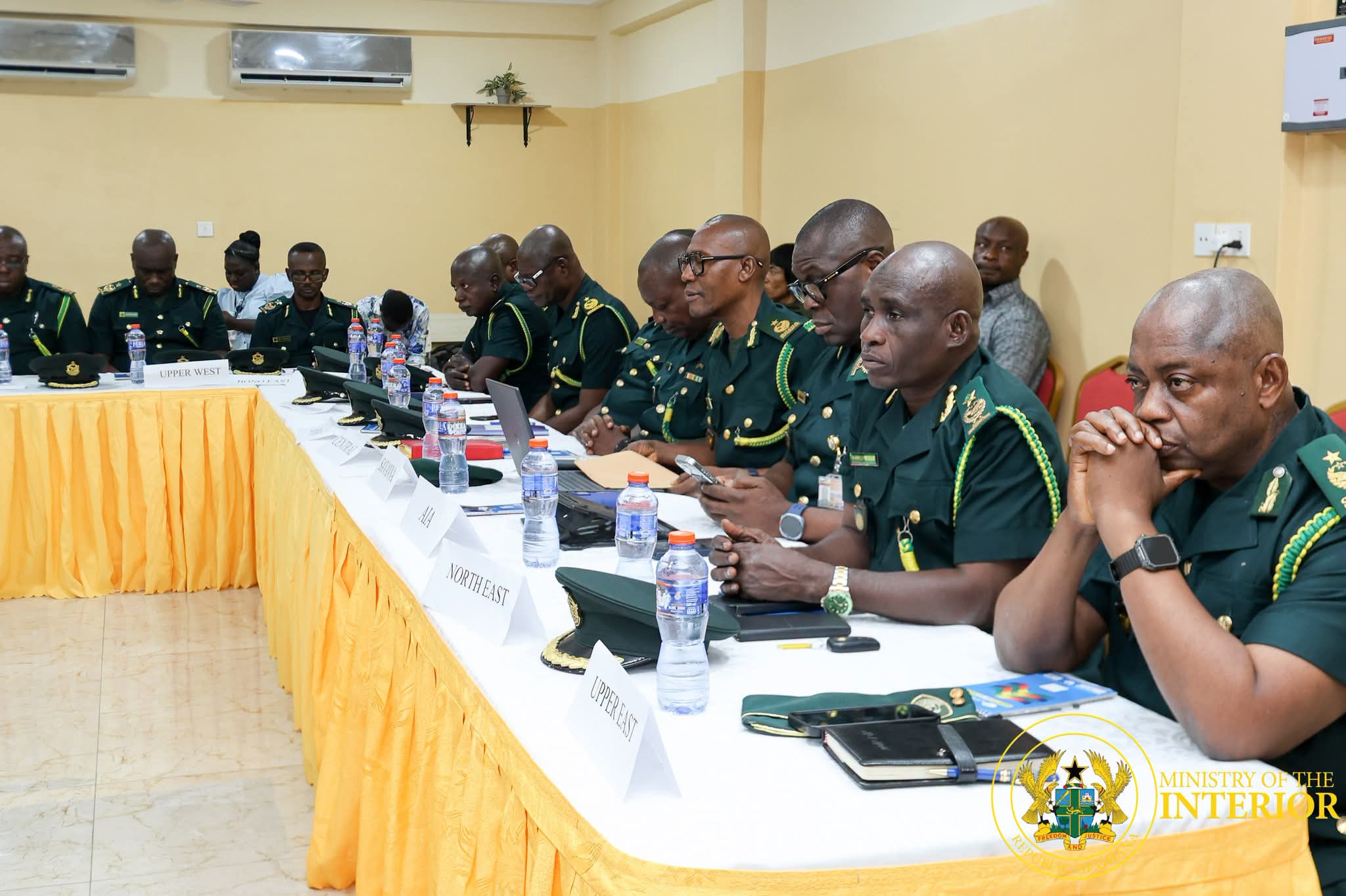 Interior Minister Urges Stronger Command Synergy in Ghana Immigration Service