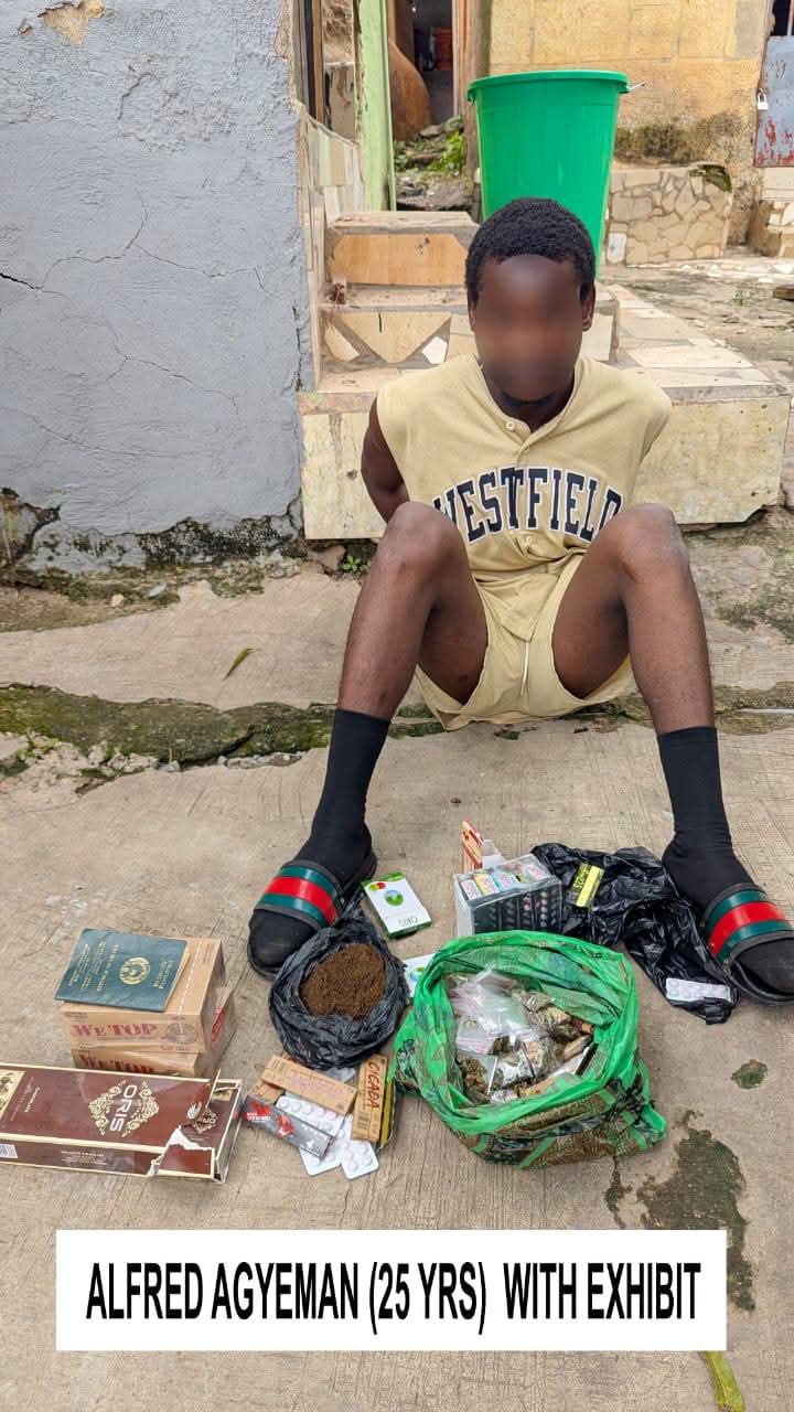 Ghana Police Nab 24 Suspects in Major Intelligence-Led Drug Crackdown