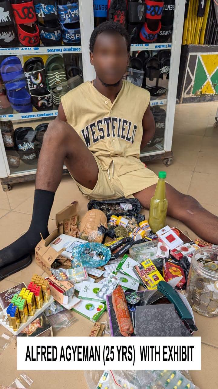Ghana Police Nab 24 Suspects in Major Intelligence-Led Drug Crackdown